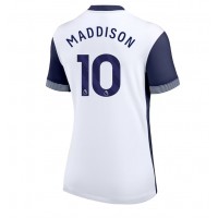 Tottenham Hotspur James Maddison #10 Fotballklær Hjemmedrakt Dame 2024-25 Kortermet